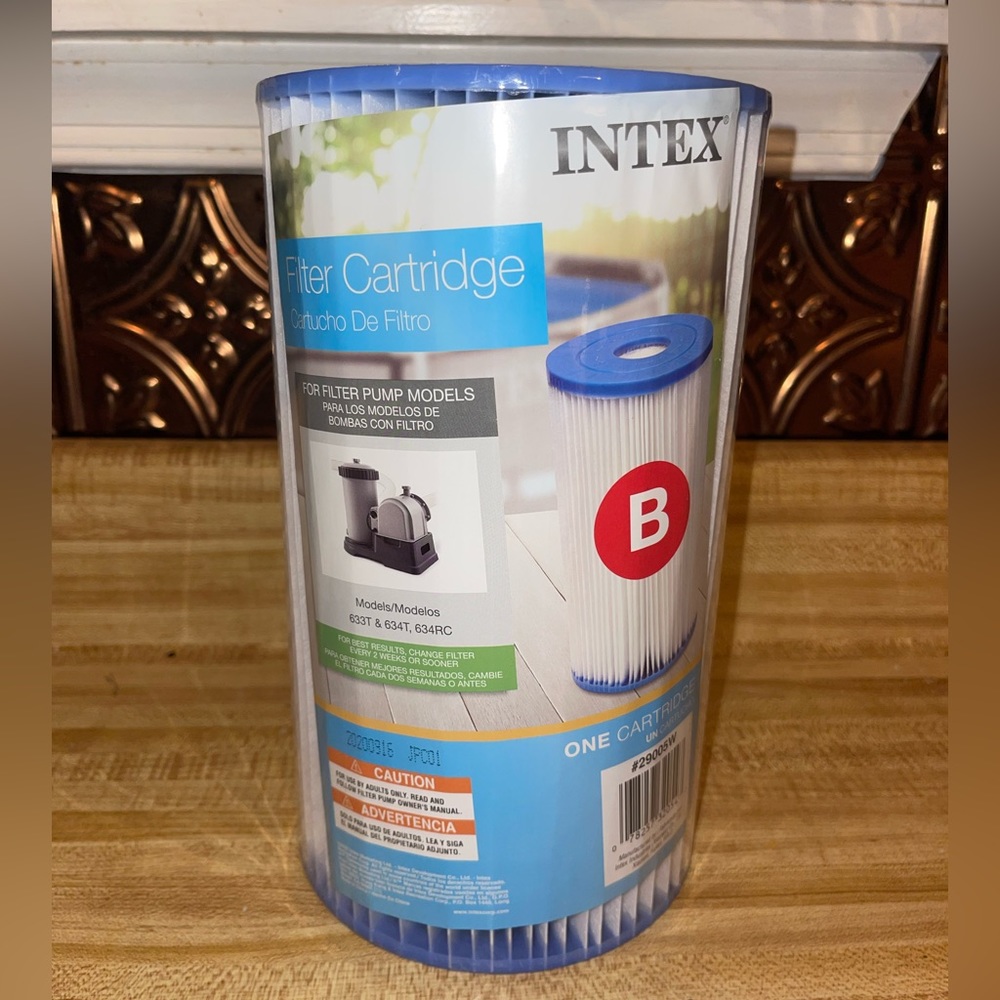 NEW! Intex pool filter! Size B